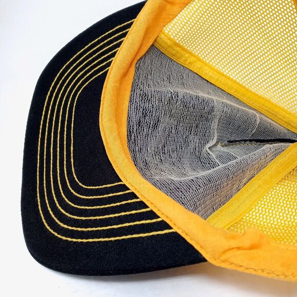 *READ* Vintage Vise Grip Made in USA Trucker Mesh Snapback Tools Cap Hat - Picture 6 of 8